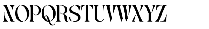 Mabeo Vintage Regular Font UPPERCASE