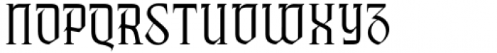 Maboth Typeface Demi Bold Font UPPERCASE