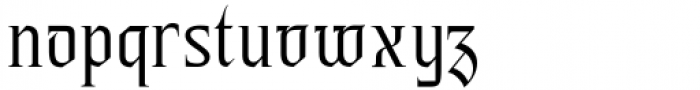 Maboth Typeface Demi Bold Font LOWERCASE