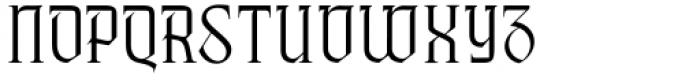 Maboth Typeface Medium Font UPPERCASE