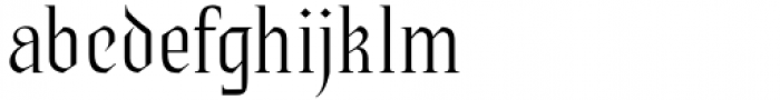 Maboth Typeface Medium Font LOWERCASE