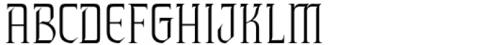 Maboth Typeface Regular Font UPPERCASE