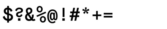 Mabry Mono Medium Font OTHER CHARS