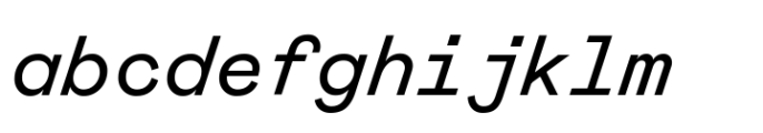 Mabry Mono Variable Italic FONT