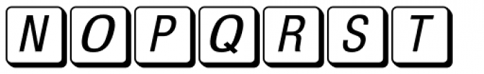 Mac Key Caps Pi Regular Font LOWERCASE