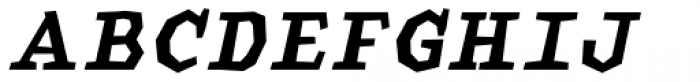 Macahe Condensed Semi Bold Italic Font UPPERCASE