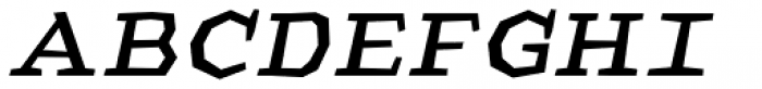 Macahe Medium Italic Font UPPERCASE