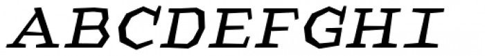 Macahe Regular Italic Font UPPERCASE