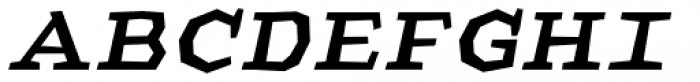 Macahe Semi Bold Italic Font UPPERCASE