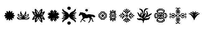Macala De Club Icon Font LOWERCASE