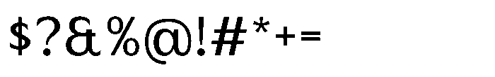 Macala De Club Regular Font OTHER CHARS