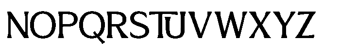 Macala De Club Regular Font UPPERCASE