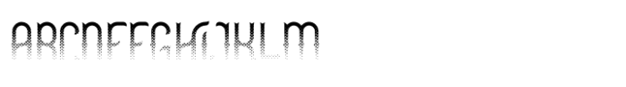 Macarouche Halftone 1 Font UPPERCASE