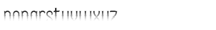 Macarouche Halftone 1 Font LOWERCASE