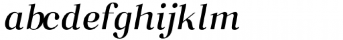 Macaw Italic Font LOWERCASE