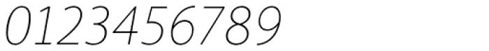 Macha Thin Italic Font OTHER CHARS