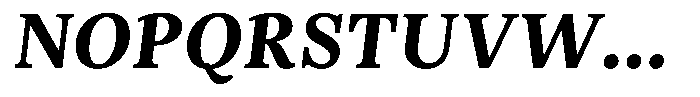 Machado Serifada Machado Bold Italic Font UPPERCASE