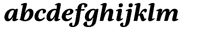 Machado Serifada Machado Bold Italic FONT