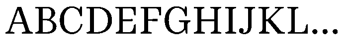 Machado Serifada Machado Regular Font UPPERCASE