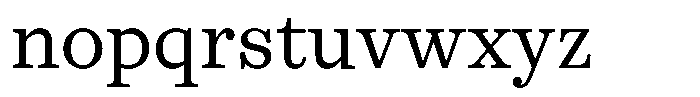 Machado Serifada Machado Regular Font LOWERCASE