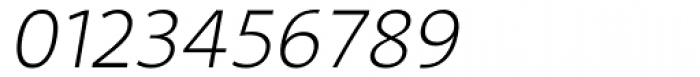 Machinato ExtraLight Italic Font OTHER CHARS