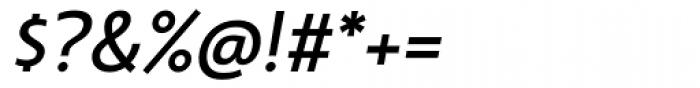 Machinato SemiBold Italic Font OTHER CHARS
