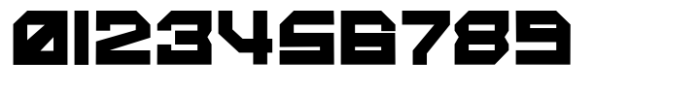 Machine Ground Display Font OTHER CHARS