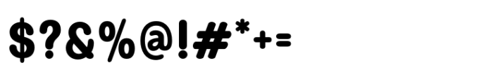 Mackaly Bold Font OTHER CHARS