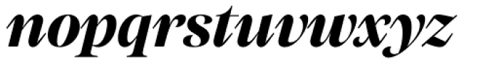 Mackay Bold Italic Font LOWERCASE