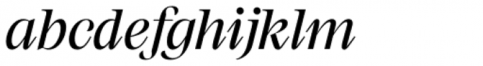 Mackay Italic Font LOWERCASE