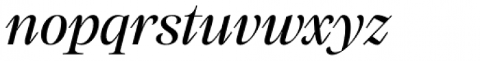 Mackay Italic Font LOWERCASE