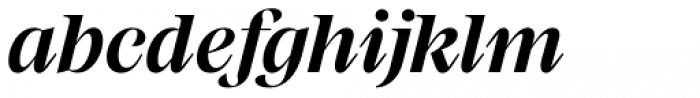 Mackay Semi Bold Italic Font LOWERCASE