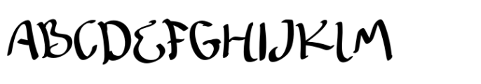 Macklews Handwritten Font UPPERCASE