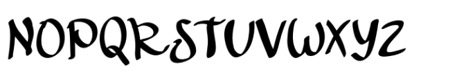 Macklews Handwritten Font UPPERCASE