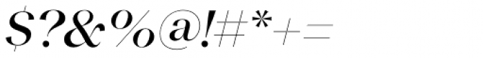 Macklin Display Italic Font OTHER CHARS