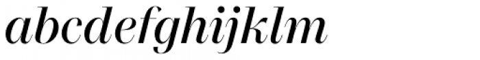 Macklin Display Italic Font LOWERCASE