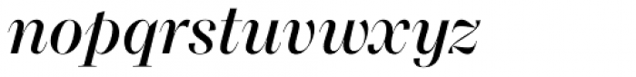 Macklin Display Italic Font LOWERCASE
