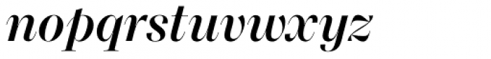 Macklin Display Medium Italic Font LOWERCASE