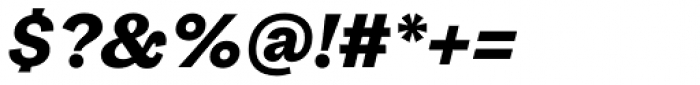 Macklin Slab Extra Bold Italic Font OTHER CHARS