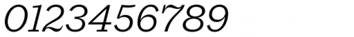 Macklin Slab Light Italic Font OTHER CHARS