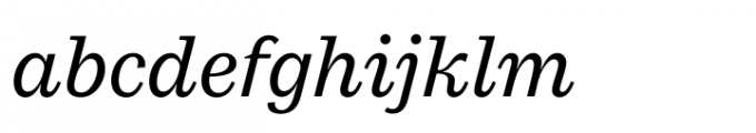 Macklin Variable Italic Font LOWERCASE