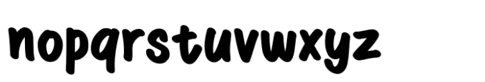 Macomic Brush Font LOWERCASE