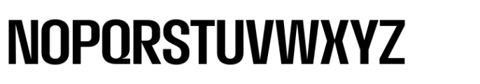 Macrosoma Grotesque Condensed Medium Font UPPERCASE
