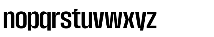 Macrosoma Grotesque Condensed Medium Font LOWERCASE