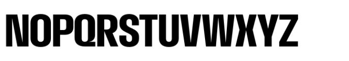 Macrosoma Grotesque Condensed Semibold Font UPPERCASE