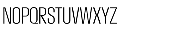 Macrosoma Grotesque Extra Condensed Extralight Font UPPERCASE