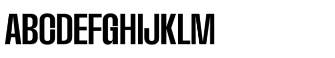 Macrosoma Grotesque Extra Condensed Medium Font UPPERCASE