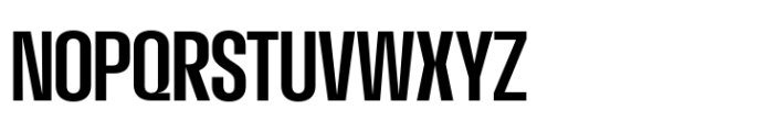 Macrosoma Grotesque Extra Condensed Medium Font UPPERCASE