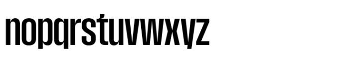 Macrosoma Grotesque Extra Condensed Medium Font LOWERCASE