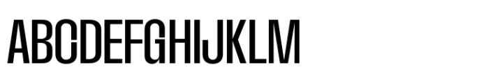 Macrosoma Grotesque Extra Condensed Regular Font UPPERCASE